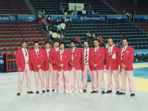 Arbitro de Taekwondo en las olimpiadas de Barcelona 92